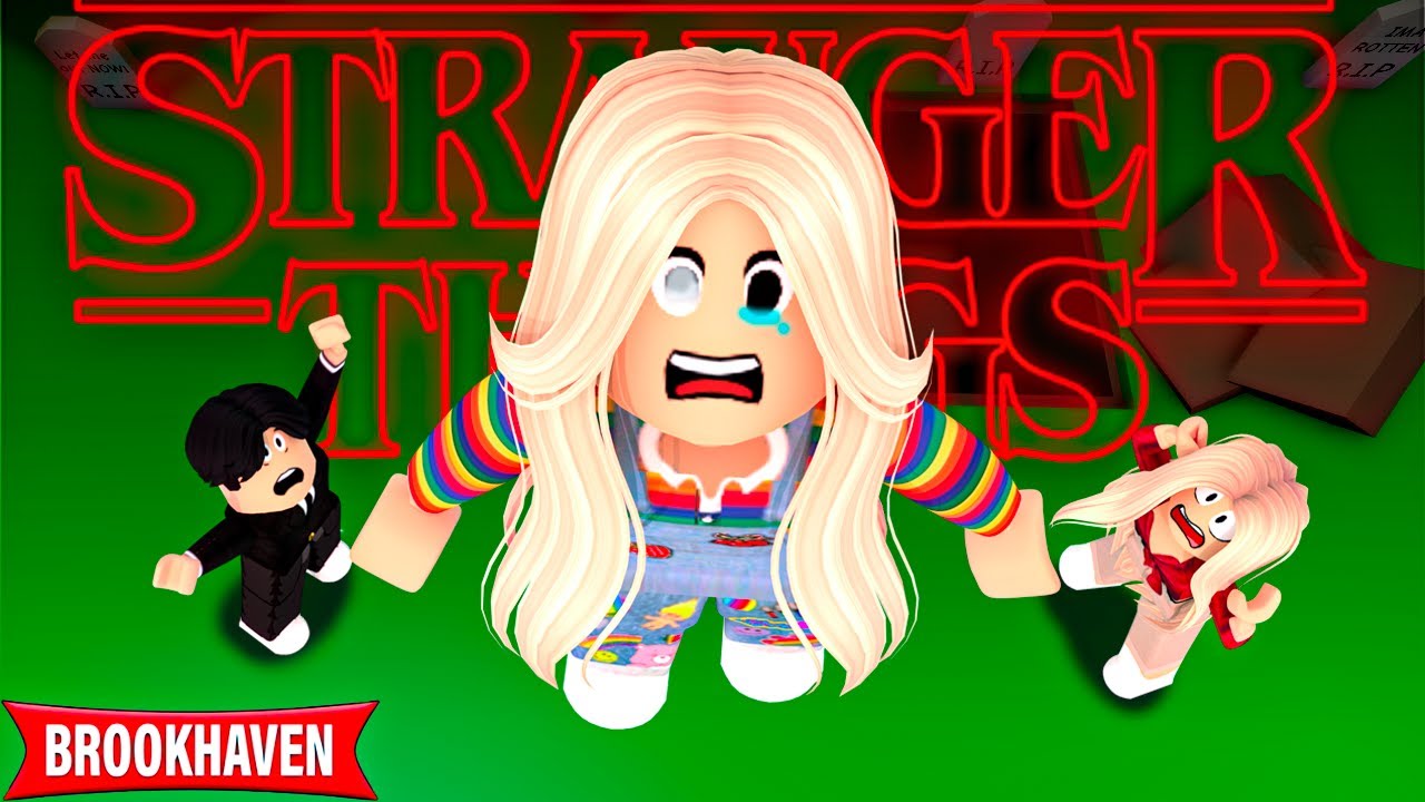 O VECNA LEVOU OS MEUS  PAIS DE BROOKHAVEN STRANGER THINGS HISTORINHA DE ROBLOX 🏡