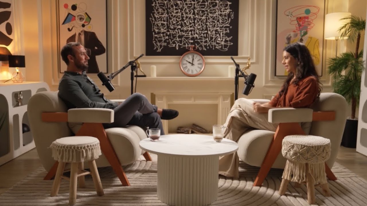 Kenza Ito Mekouar ~ « La Pause Café » en partenariat avec DeLonghi, avec Hugues Renouf. 