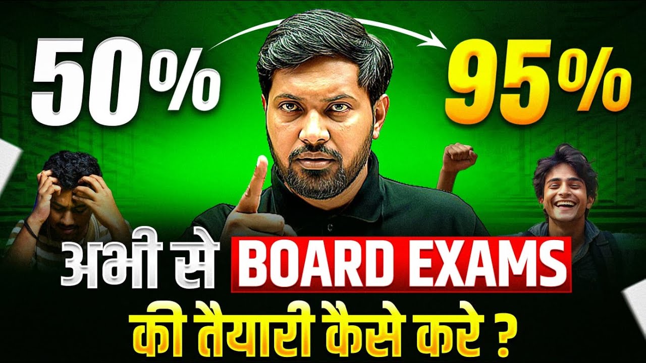 How to start preparing early for Board Exams 2026?💡