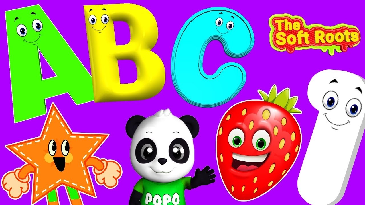 Preschool Learning activities for 3 year olds at home | Learn ABC Phonics Shapes Numbers Colors 🌈