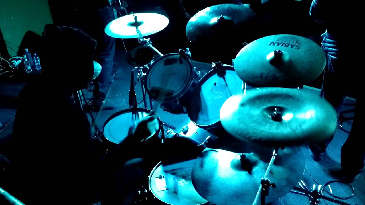 Darkside (Mgla) drums live in Bucharest 4.02.2016