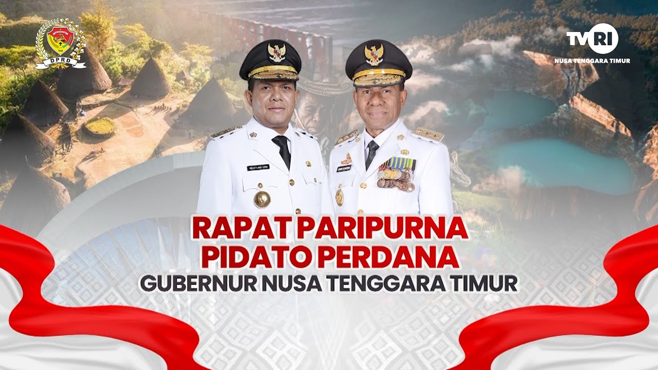 🔴FULL | RAPAT PARIPURNA PIDATO PERDANA GUBERNUR NUSA TENGGARA TIMUR | SENIN, 03 MARET 2025