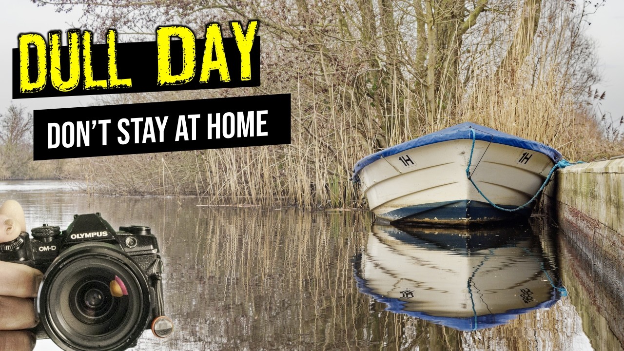 Winter Landscape Photography - Grey Days on the Norfolk Broads are simply perfect