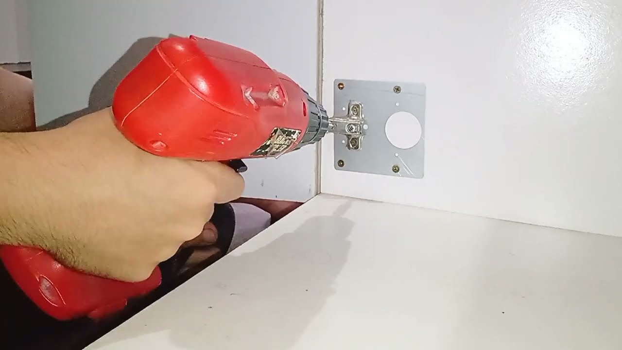 Placa De Reparo Para Consertar Dobradiça De Armários