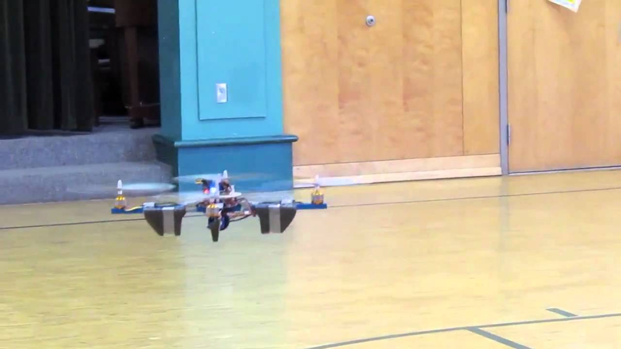 My KK Multicopter Quad+ First Flight!