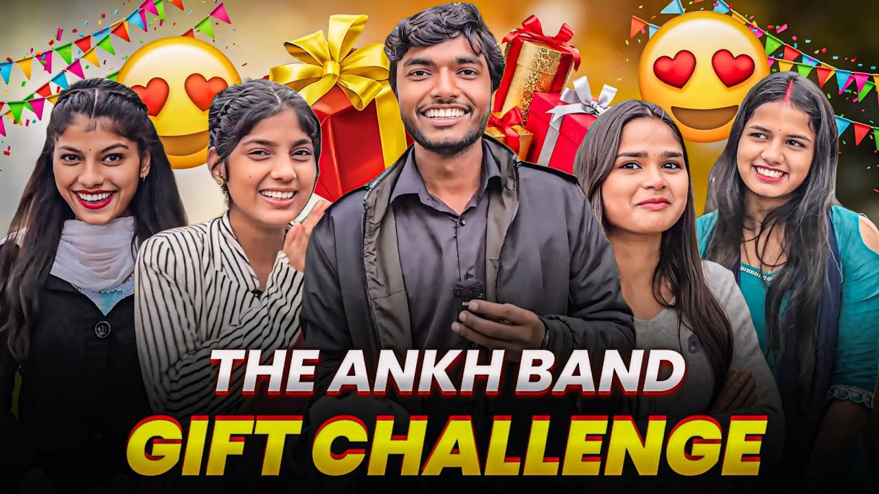 The Aankh Band Gift🎁 Challenge || Guddu Vlogs