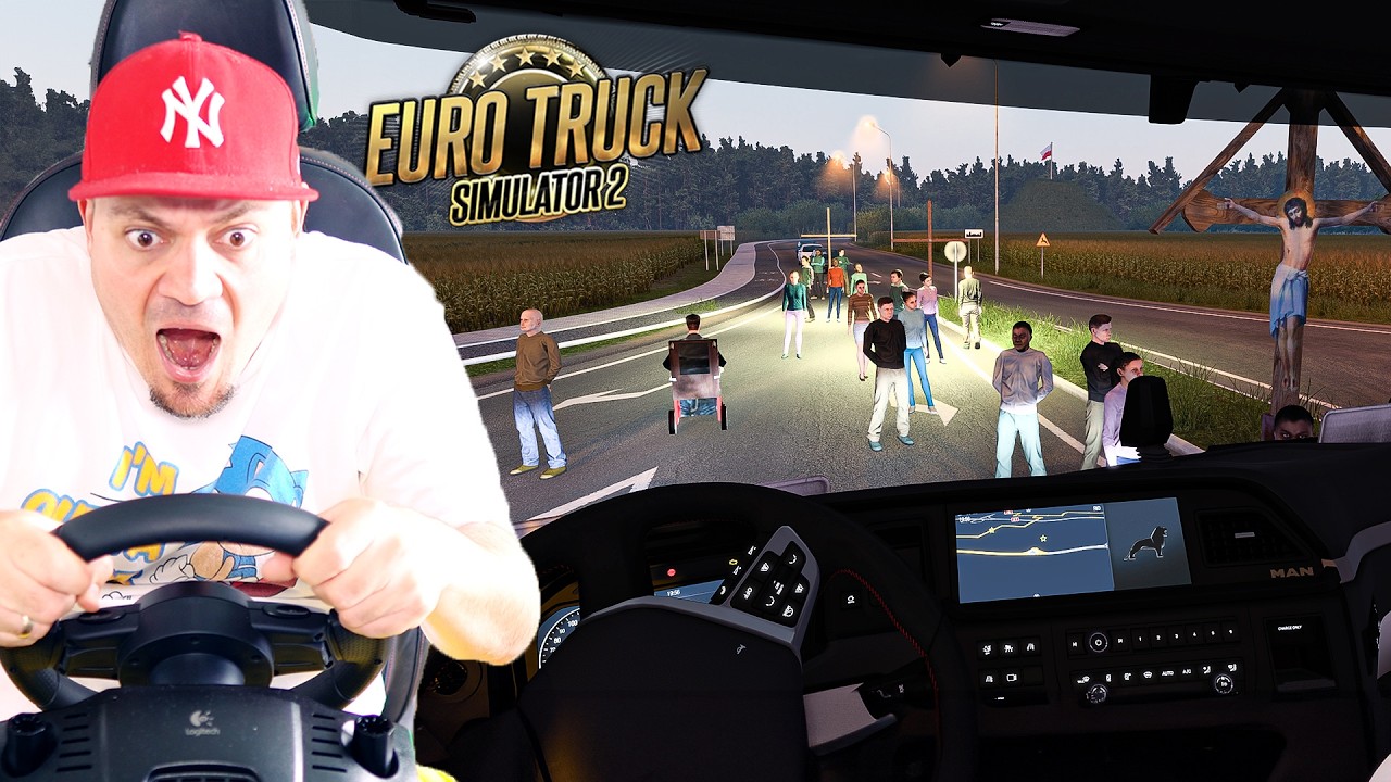 🚛 WYPADEK Z PIELGRZYMKĄ W PIEKARACH ŚLĄSKICH! | Euro Truck Simulator 2