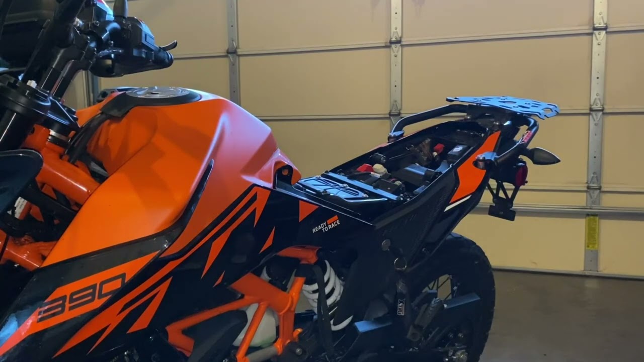 2023 KTM 390 adventure Fuel lite X Pro install