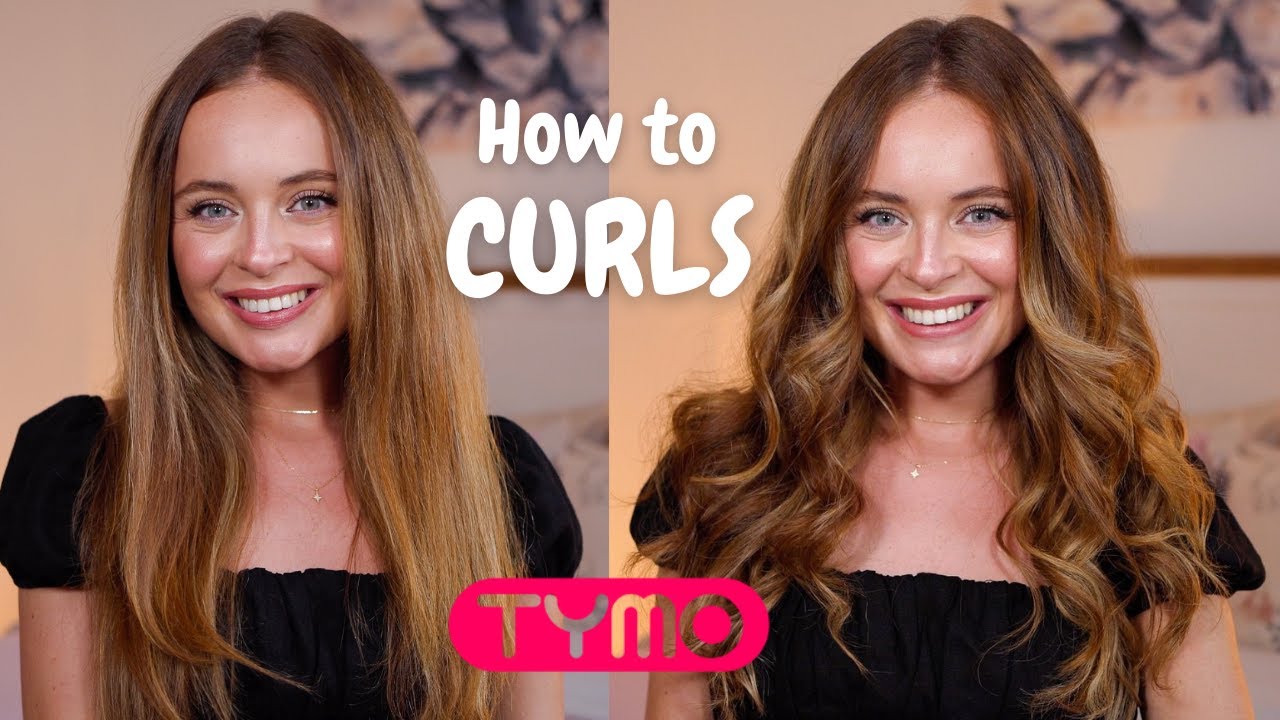 The EASIEST way to curl your hair | Testing the TYMO Auto Rotating Curling Iron