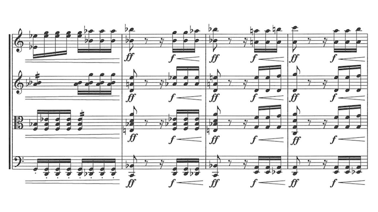 Grażyna Bacewicz - String Quartet no. 3 (Silesian SQ)