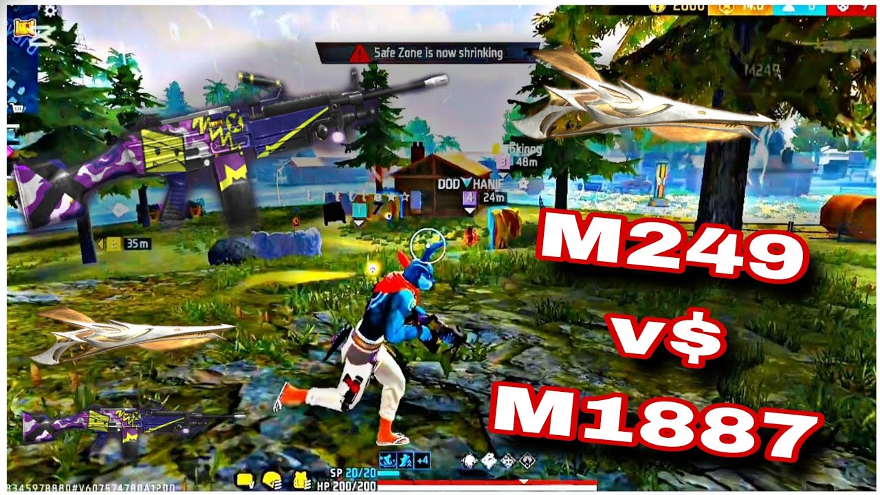 M249 & M1887 gun power