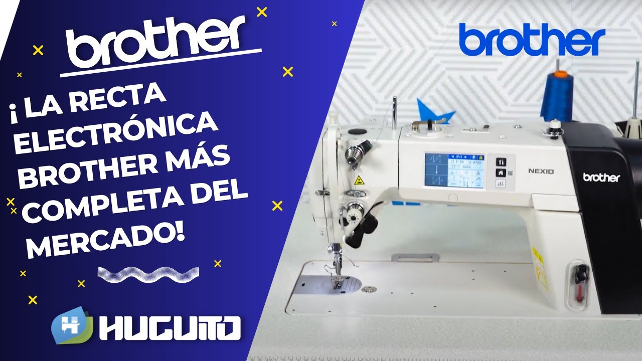 💯LA MEJOR RECTA ELECTRÓNICA BROTHER DE TODO EL MERCADO BROTHER S-7300A🙌