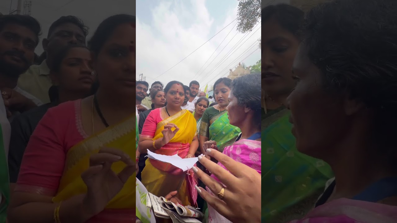Velugumatla Victims Issue |  నా దీక్షకు కారణం వారి ఆవేదన | Kalvakuntla Kavitha