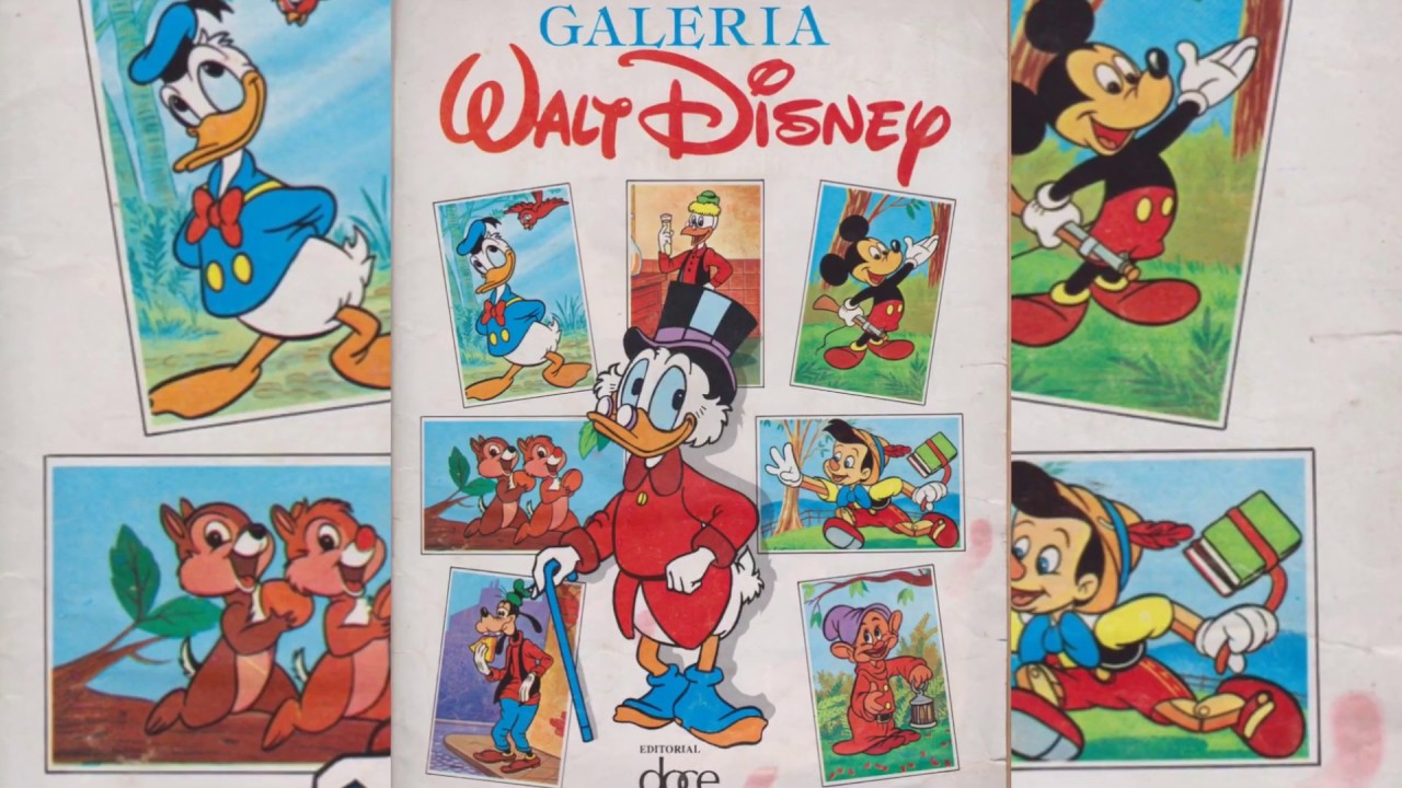 &Aacute;LBUM SALO GALERIA WALT DISNEY 1976