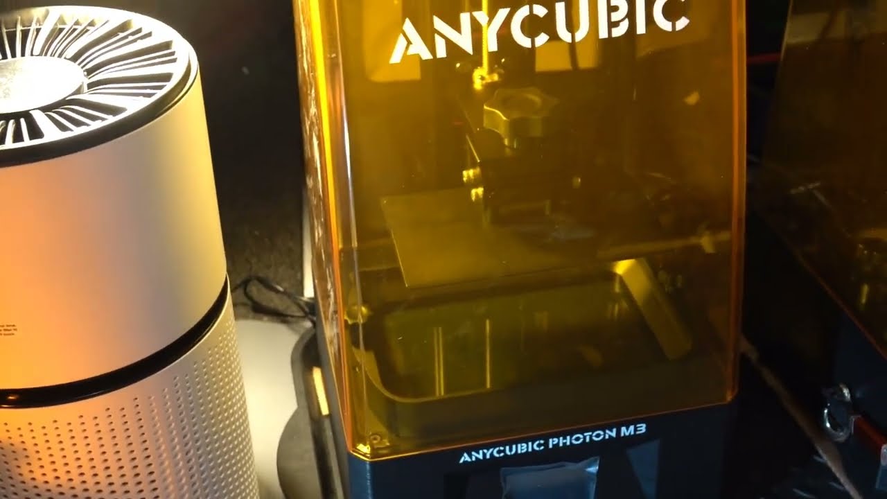 My 3D Resin printer work shop set up