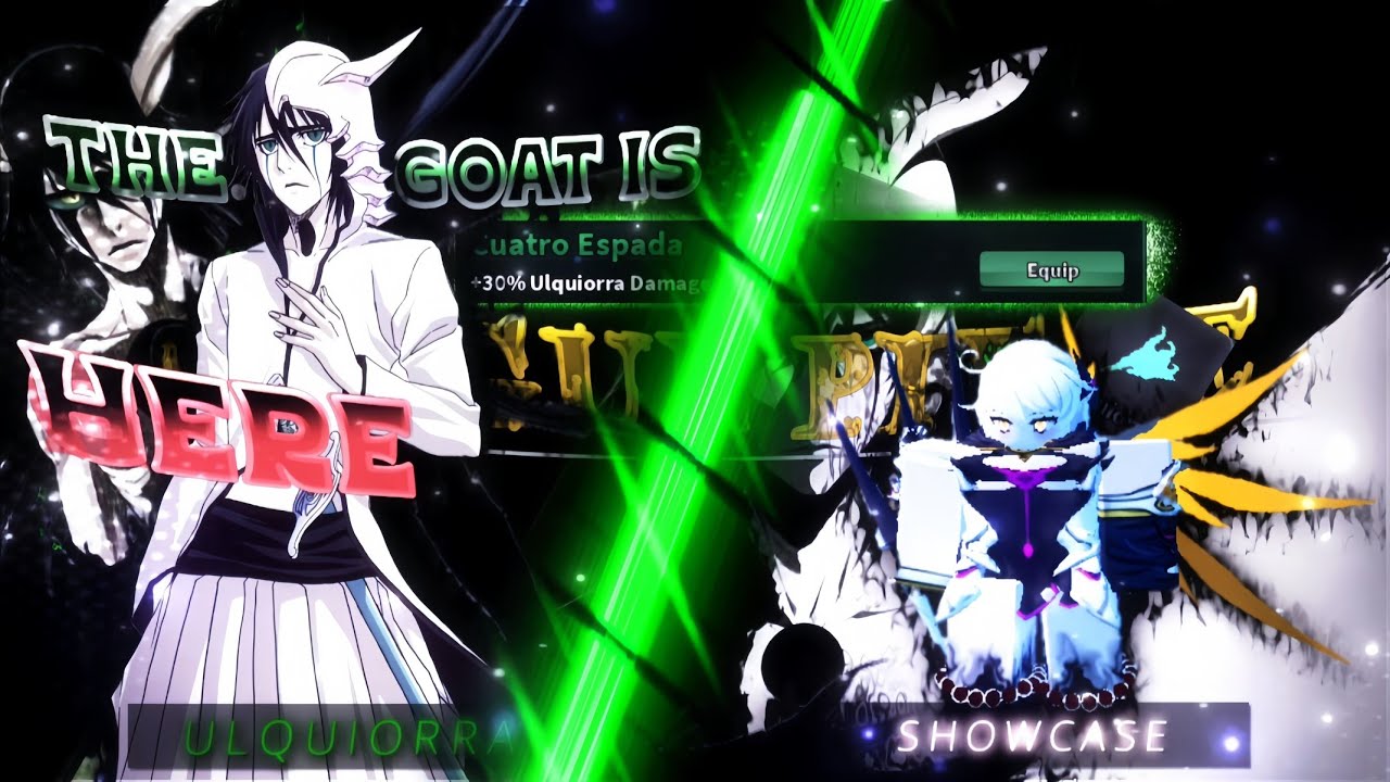 The GOAT is finally here | Rogue Piece - Ulquiorra Update | Ulquiorra Full Showcase (No crit) 