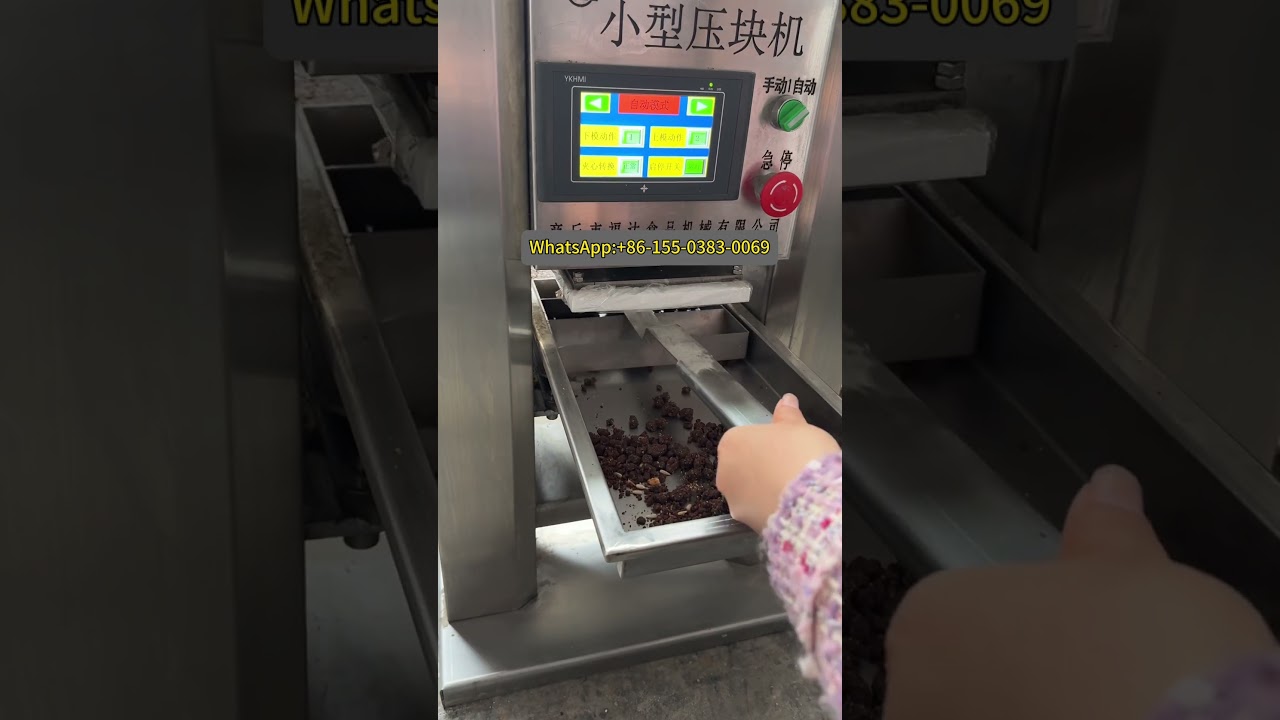 Chocolate energy bar making machine cocoa protein bar maker