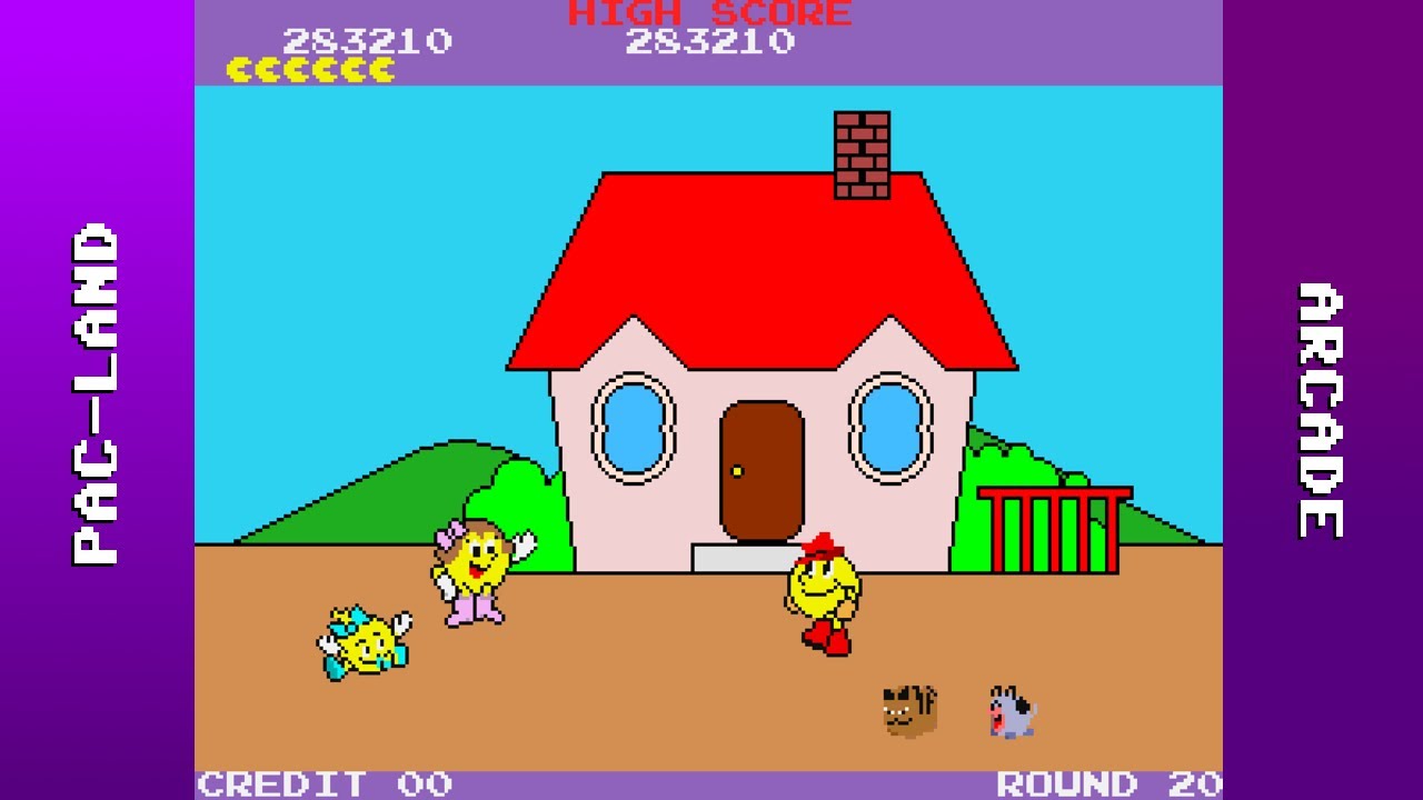 Pac-Land Longplay (Arcade) [QHD]