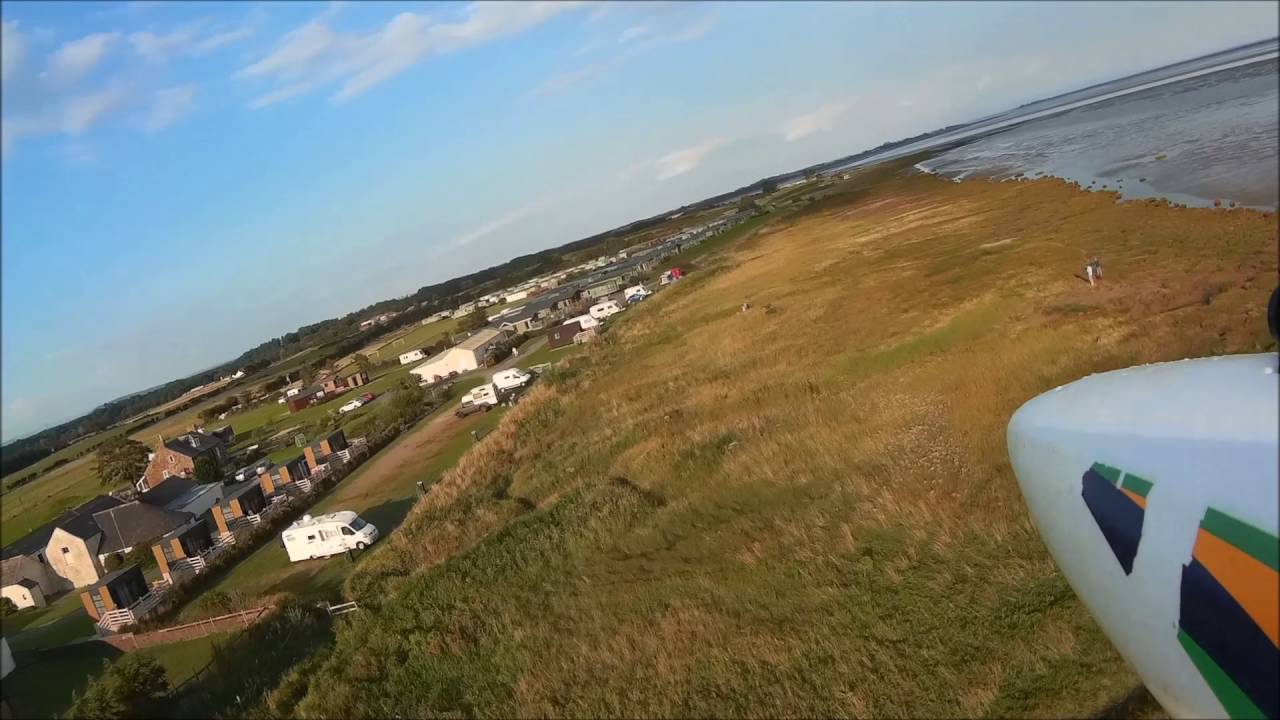 Bixler2 FPV over Queensberry Bay Powfoot - SolwayVideos