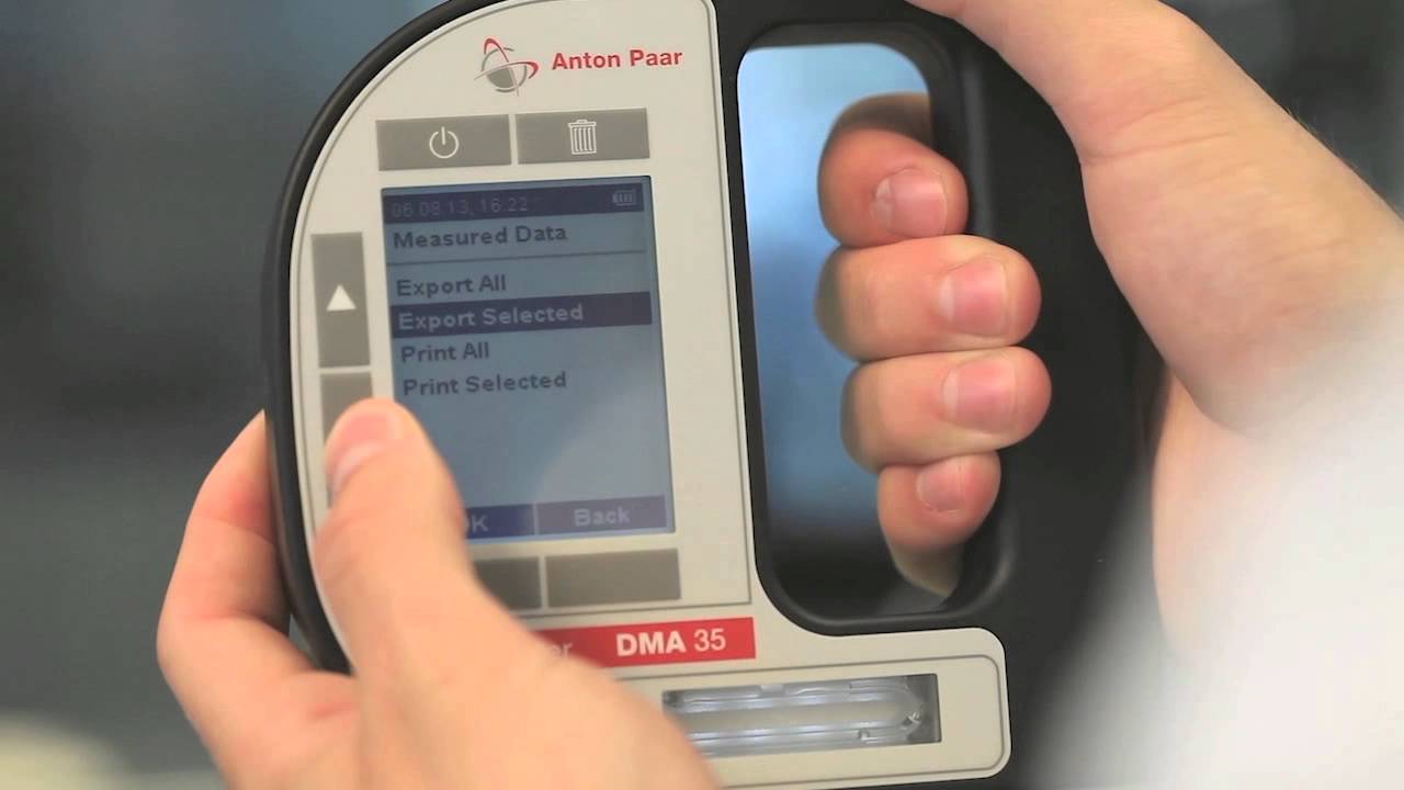 DMA 35 Basic Portable Density Meter: Features | Anton Paar