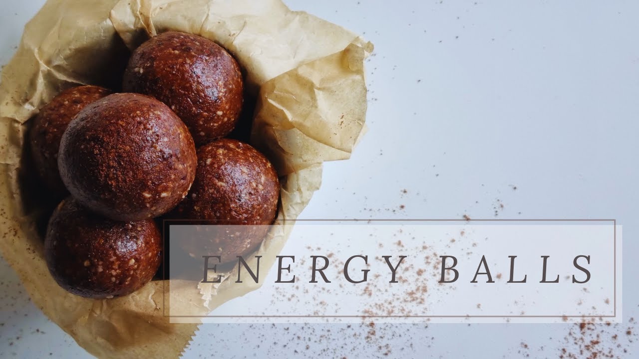 ENERGY BALL RECIPE |  PROTEIN BALL RECIPE WITHOUT DATES | HEALTHY VEGAN BITES