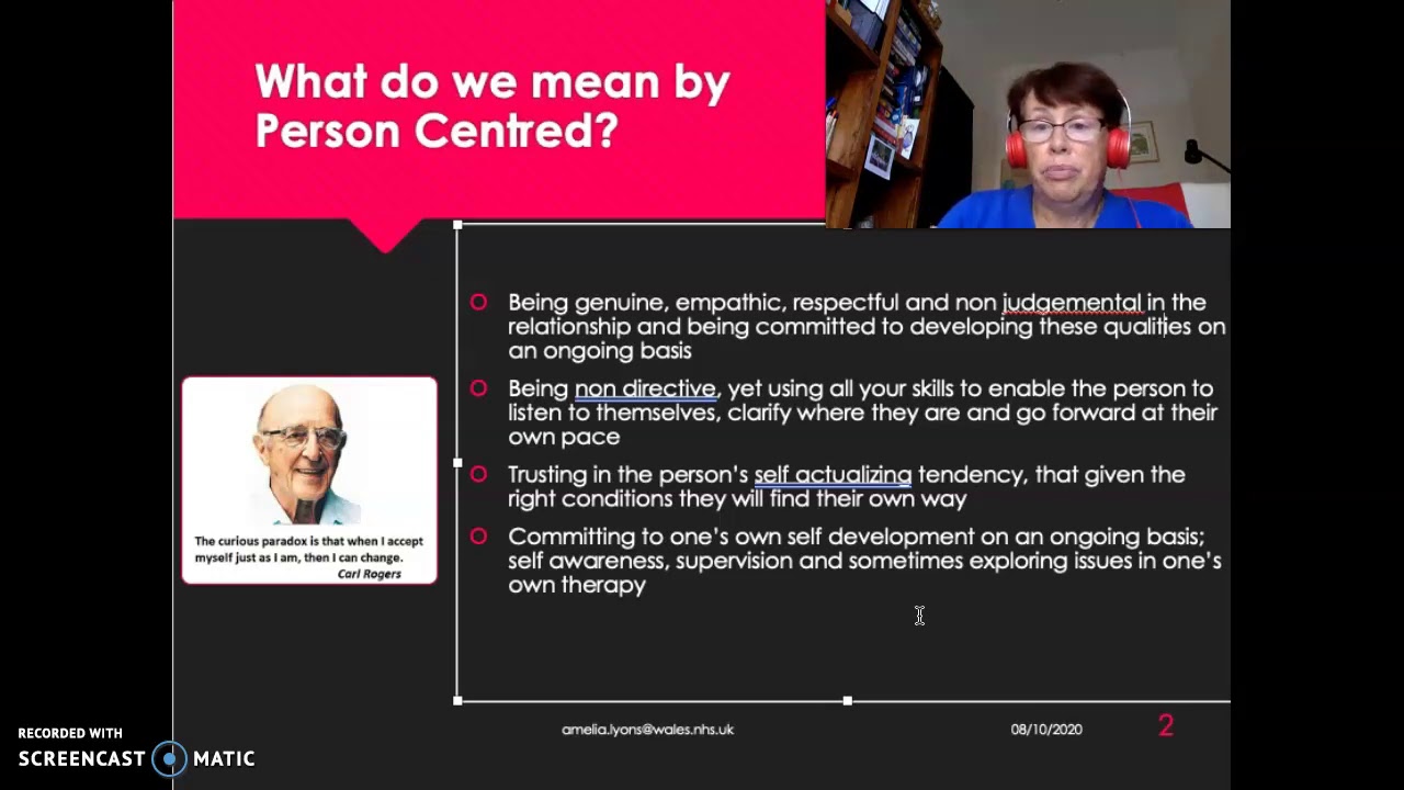A Person Centred Model of Supervision