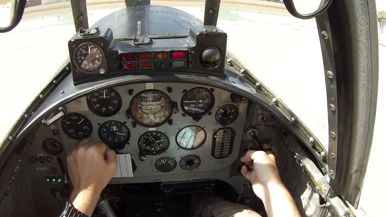 Yak Start Runup Flaps Landing