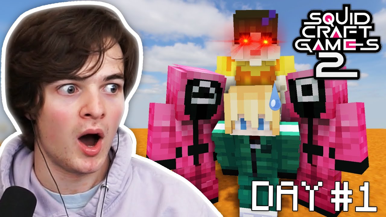 Первый день Таббо в Squid Craft Games 2! ДЕНЬ 1