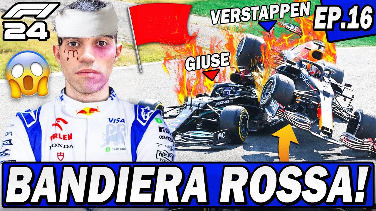 F1 24: BANDIERA ROSSA! + COLPO DI SCENA CLAMOROSO A MONZA! EP.16