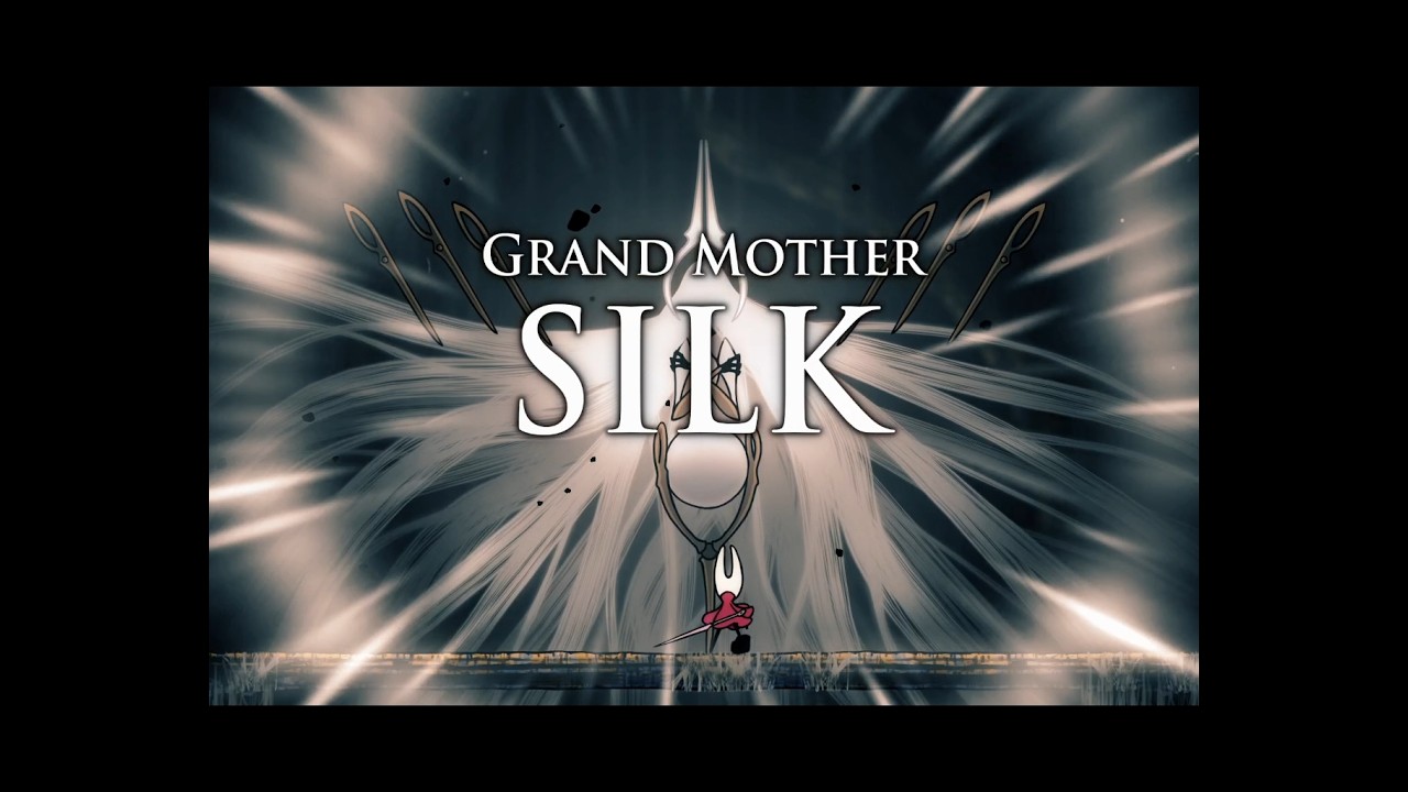 Hollow Knight: SilkSong. Grand Mother Silk [No Damage] [No any tools (Red/blue/yellow), no upgrades]
