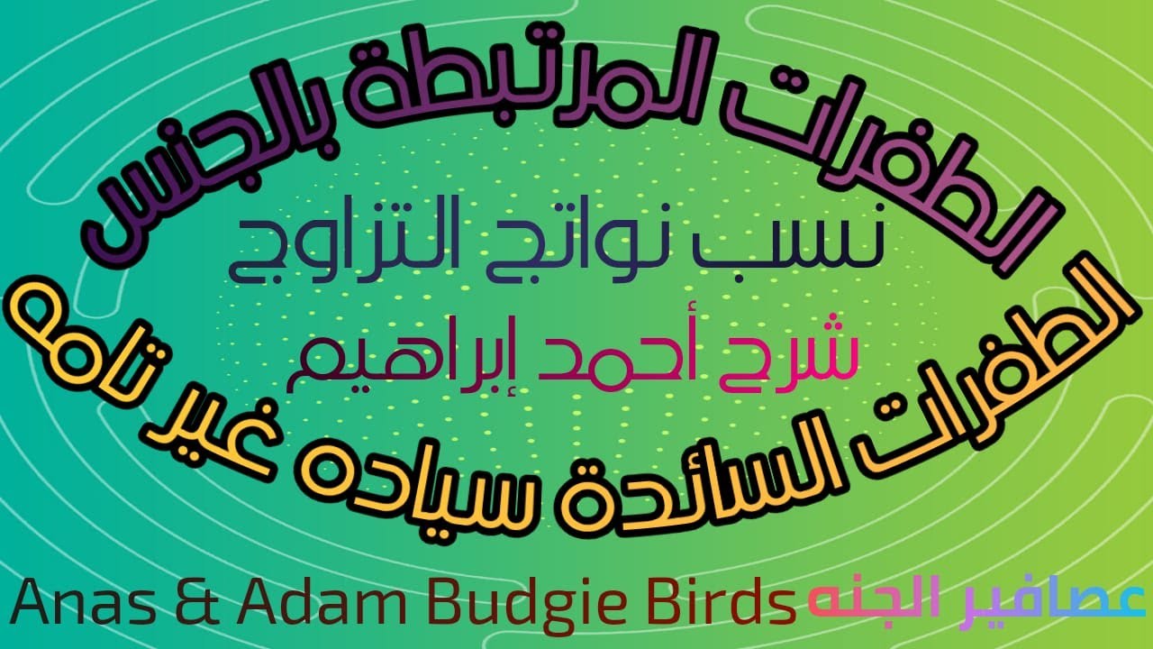 الصفات المرتبطه بالجنس | الصفات السائده سياده غير تامه