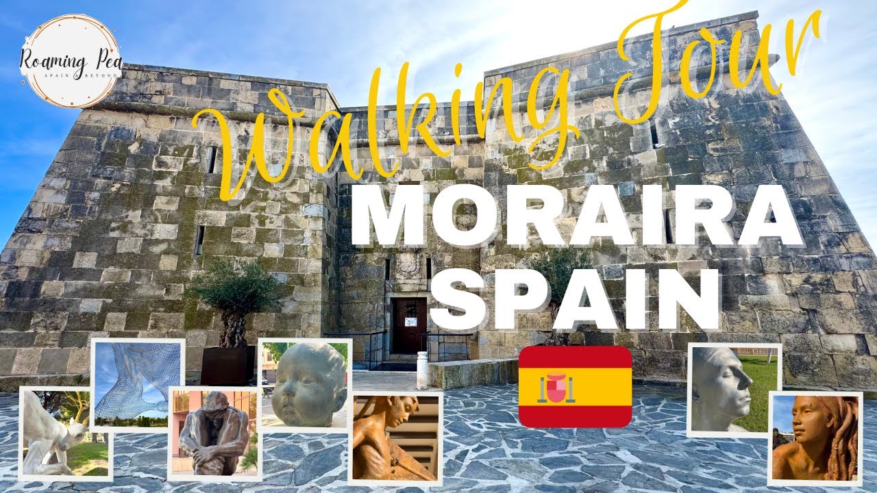 MORAIRA & Teulada Walking Tour | Costa Blanca SPAIN | Sights, Sounds Statues & Hidden Gems