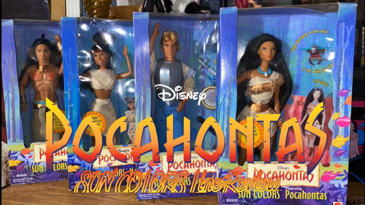 DISNEY POCAHONTAS Sun Colors Line Review!