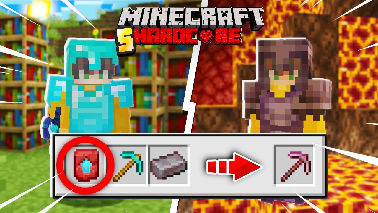 Netherite INFINIT pe Minecraft Hardcore 1.20!