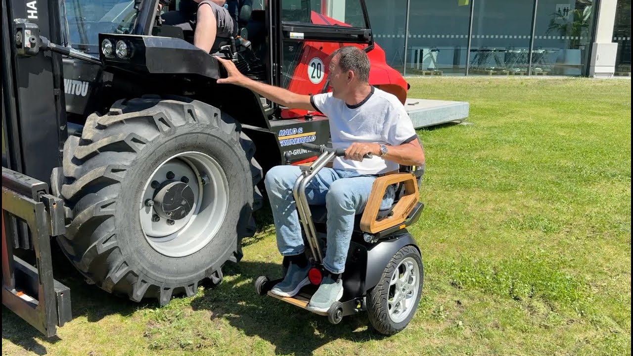 Neuer Rollstuhl Test 2025