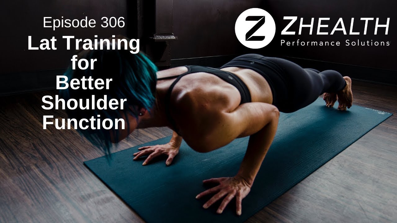 Lat Training for Better Shoulder Function