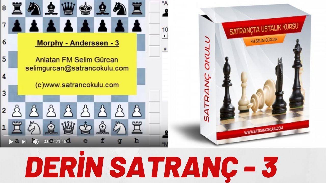 Satrançta Ustalık Kursu Örnek Ders - 3