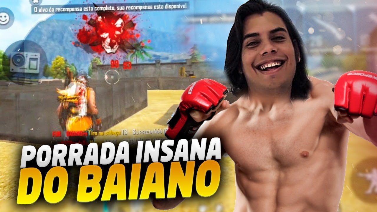 RUSHEI SOLO VS SQUAD SEM MEDO DE MAC10 E FUI DENUNCIADO!