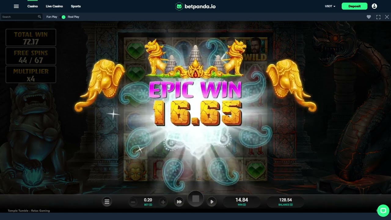 Temple Tumble Megaways - 1137x