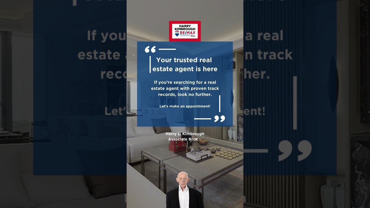 your trusted real estate agent is here