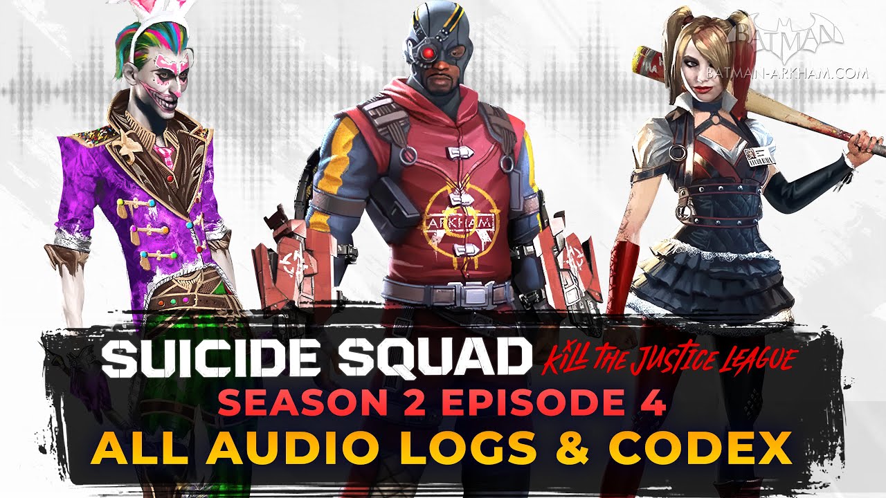 Suicide Squad - All Audio Logs, Tapes and Concept Art [Episode 4]