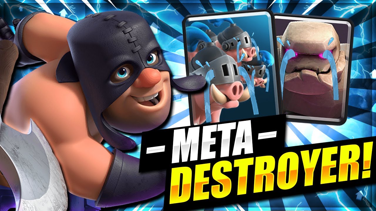 *NEW* #1 DECK TO MAKE META USERS CRY IN CLASH ROYALE!! META DESTROYER!! 😱