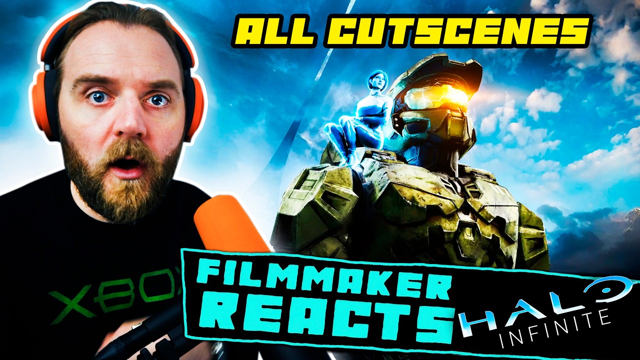 FILMMAKER REACTS: HALO INFINITE (2021) | [ALL CUTSCENES!!]