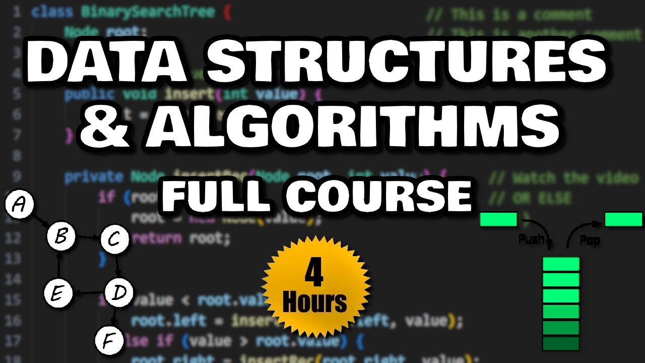 Data Structures and Algorithms Full Course 📈