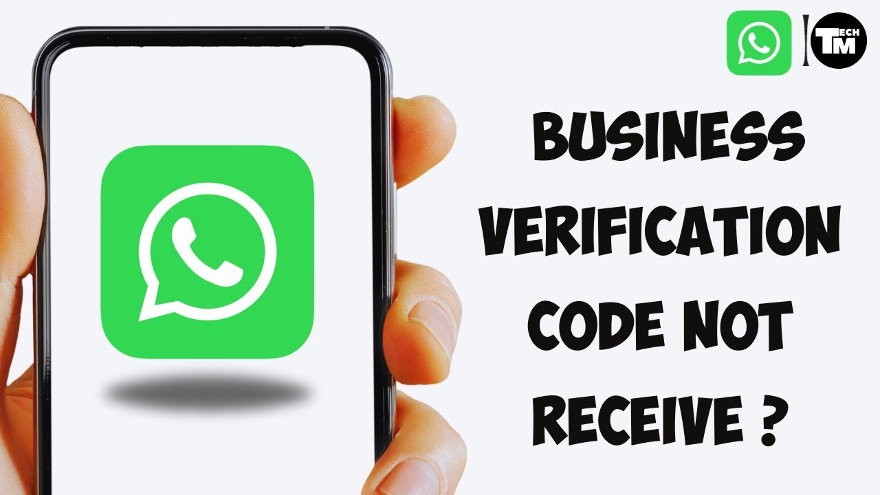 Исправление проблемы с получением кода подтверждения WhatsApp Business