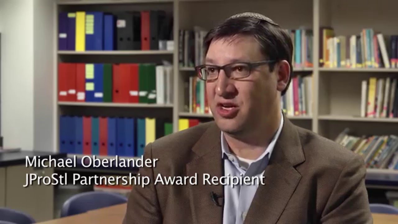 Michael Oberlander- JProStl Partnership Award 2016