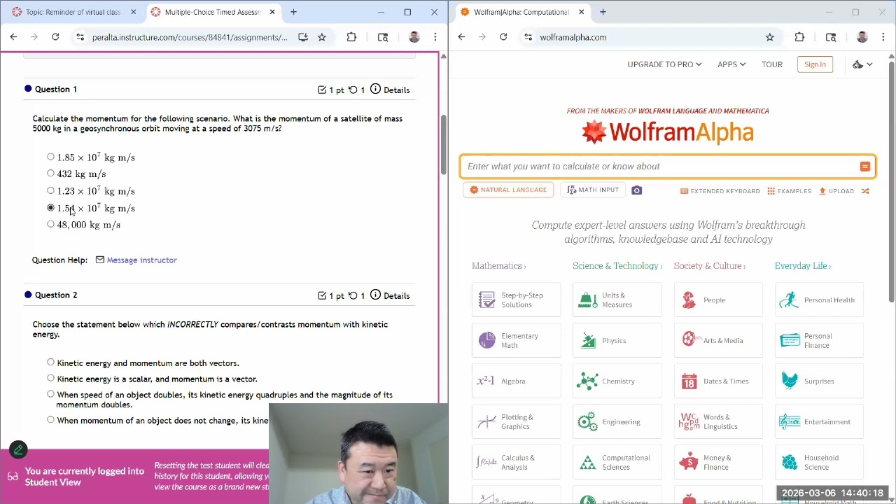 Physics 10 -  Chapter 4 Multiple Choice Timed Assessments Demos 1 (with ChatGPT) and 2 (w/o)