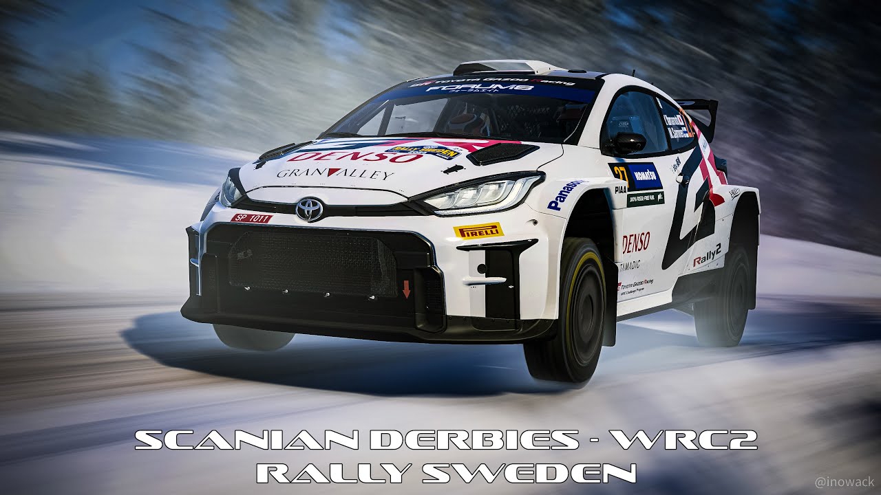 LIVE: EA WRC | Scanian derbies - WRC2 - Rally Sweden | Onboard