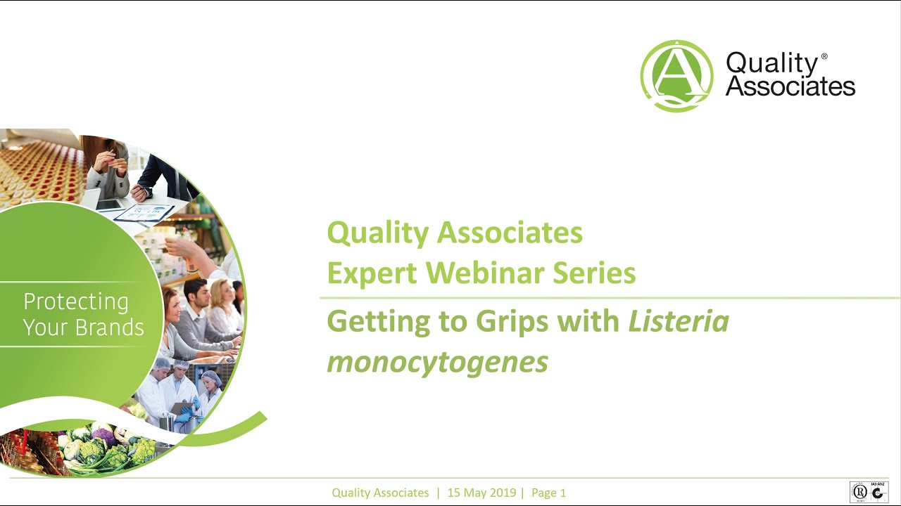 Listeria Management in the Food Industry