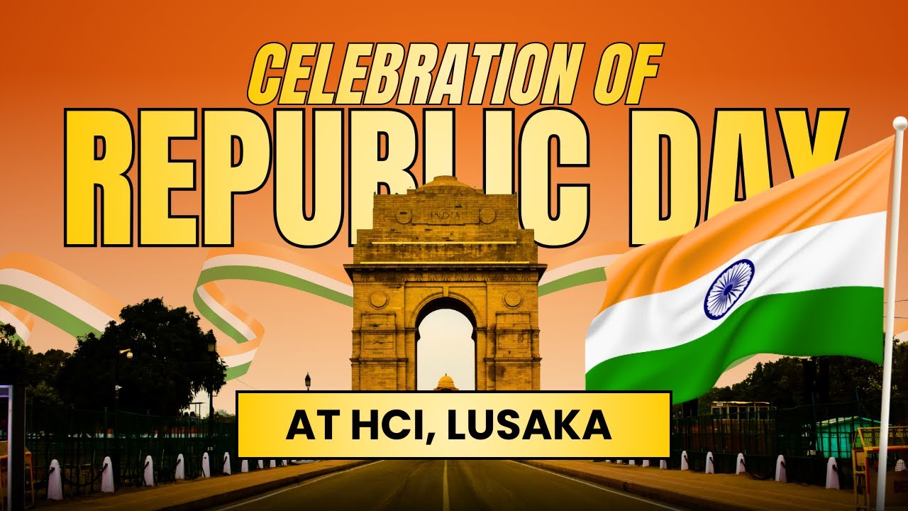 High Commission of India, Lusaka celebrated 77th Republic Day
